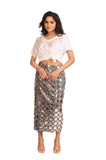 Reflective Chic Skirt