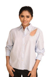 Cotton Luxe Teardrop Shirt