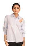 Cotton Luxe Teardrop Shirt