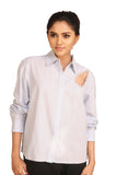 Cotton Luxe Teardrop Shirt