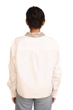 Diamond Accent Shirt White